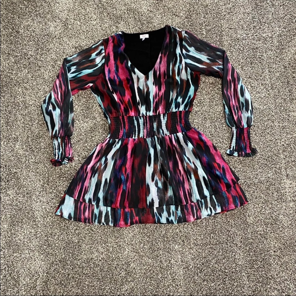 Vici smocked dress- worn once